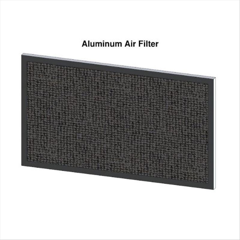 Filtre à air en aluminium