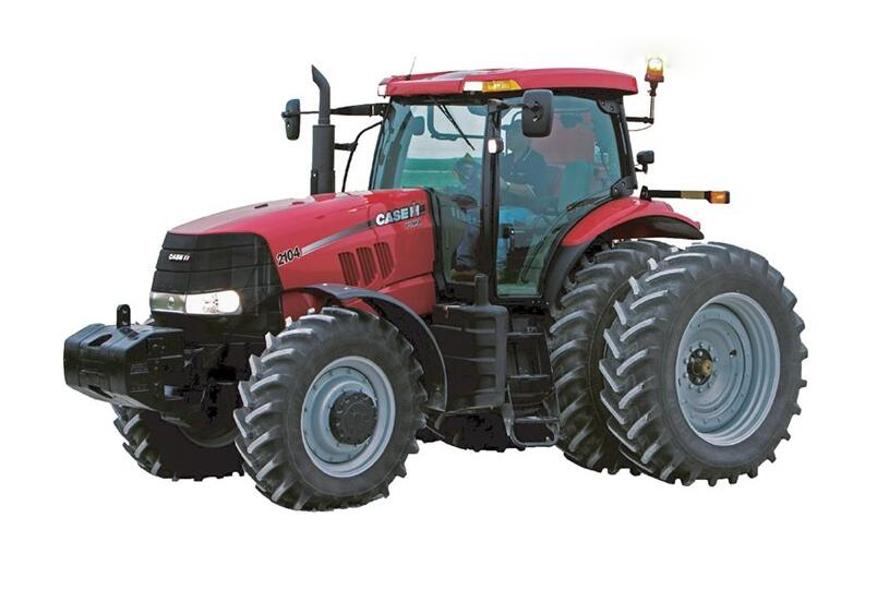 essieu arrière et système de direction du tracteur