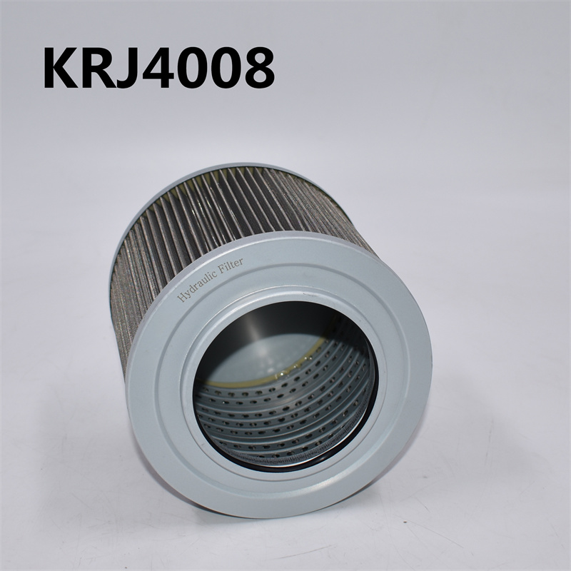 Véritable filtre hydraulique KRJ4008 en stock