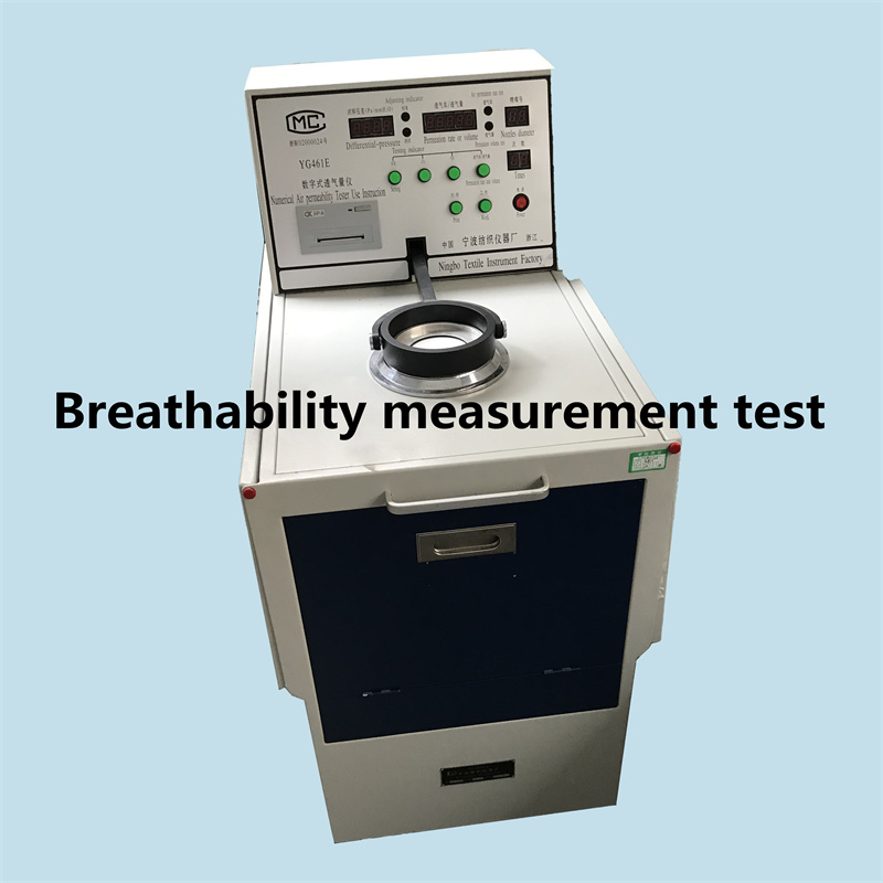 Test de mesure de respirabilité