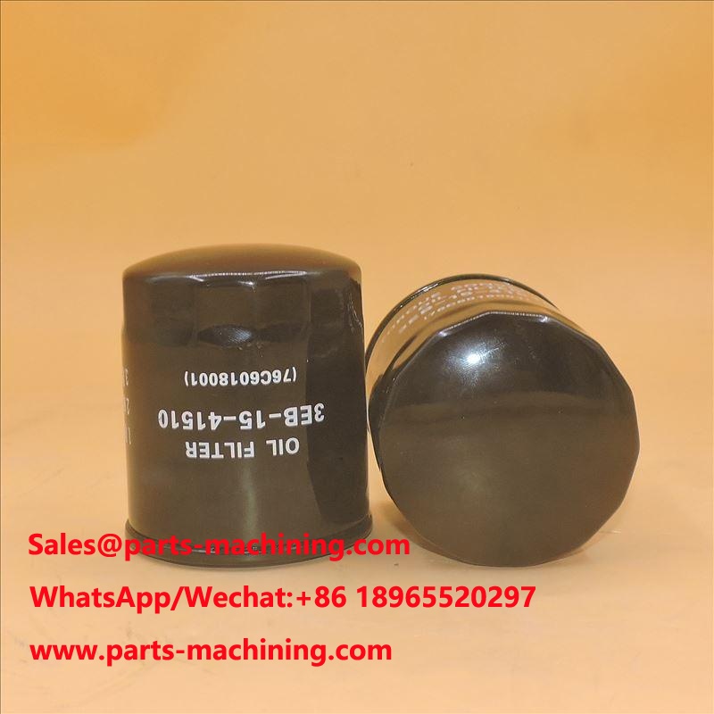 Filtre à huile 3EB-15-41510 57000 pour KOMATSU WB93S-5
