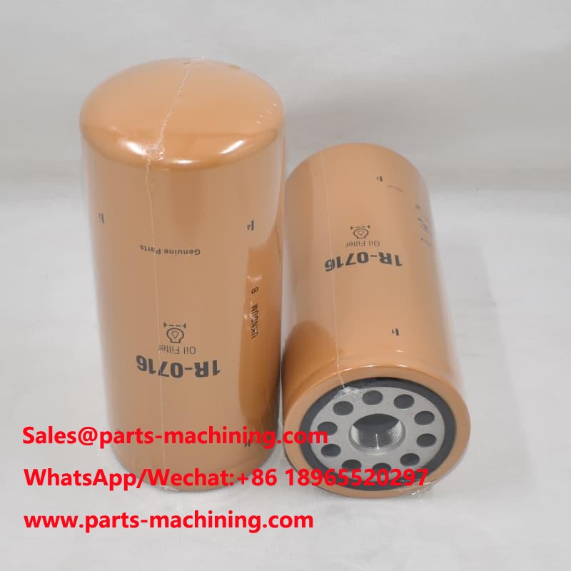 1R-0716 nouveau filtre à huile de pièces de moteur à haute efficacité