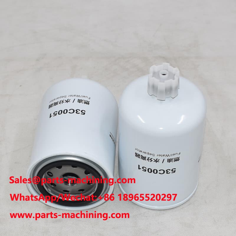 Filtre séparateur eau/carburant 53C0051 pour excavatrice