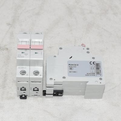 Disjoncteur miniature 2A 2P C PL9-C2/2 PL9-C2-2 PL9-C22