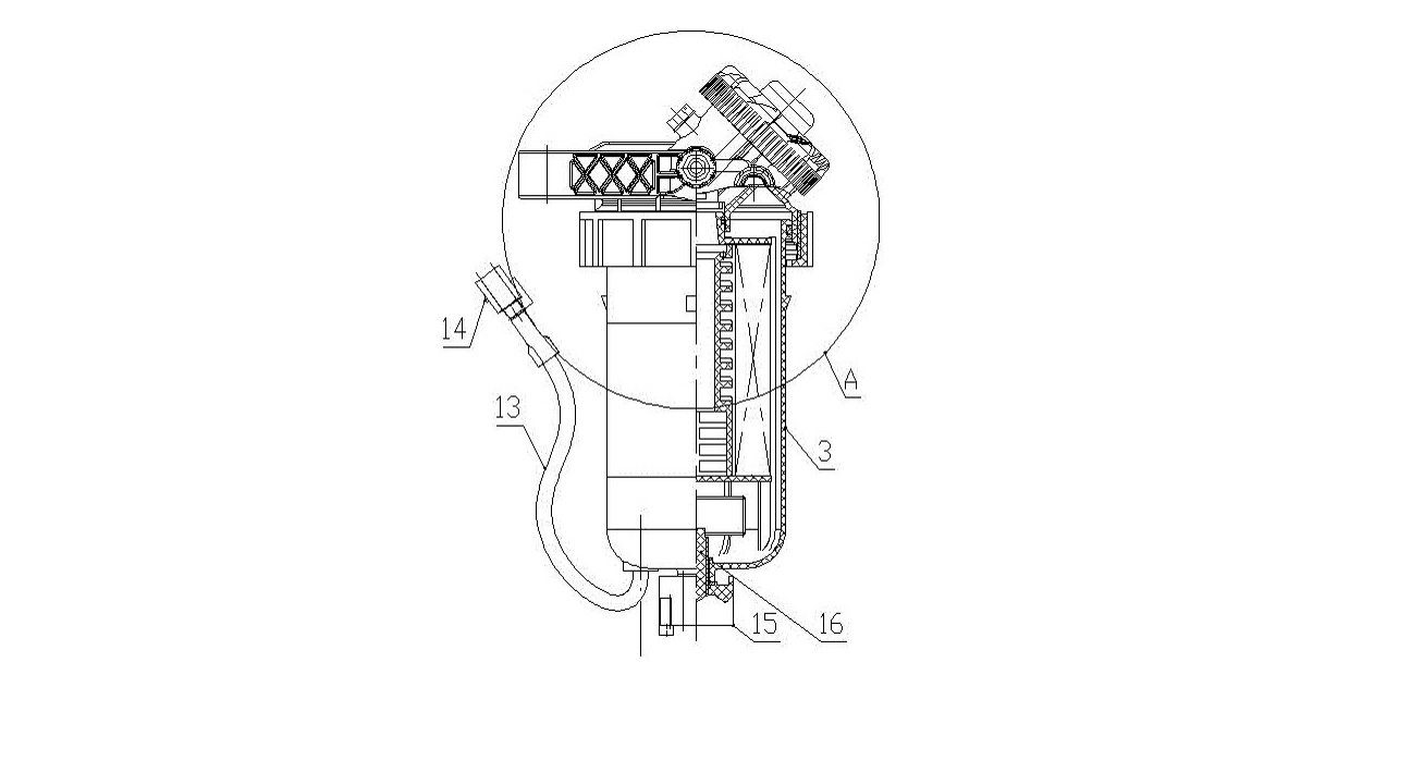 Quelle est la structure du filtre à carburant