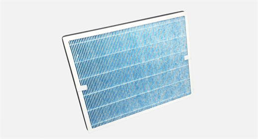 Filtre antibactérien haute efficacité non cloisonné