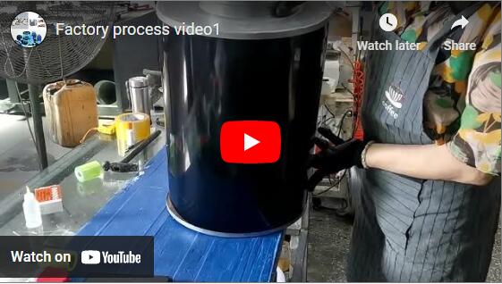 Vidéo de processus d'usine1